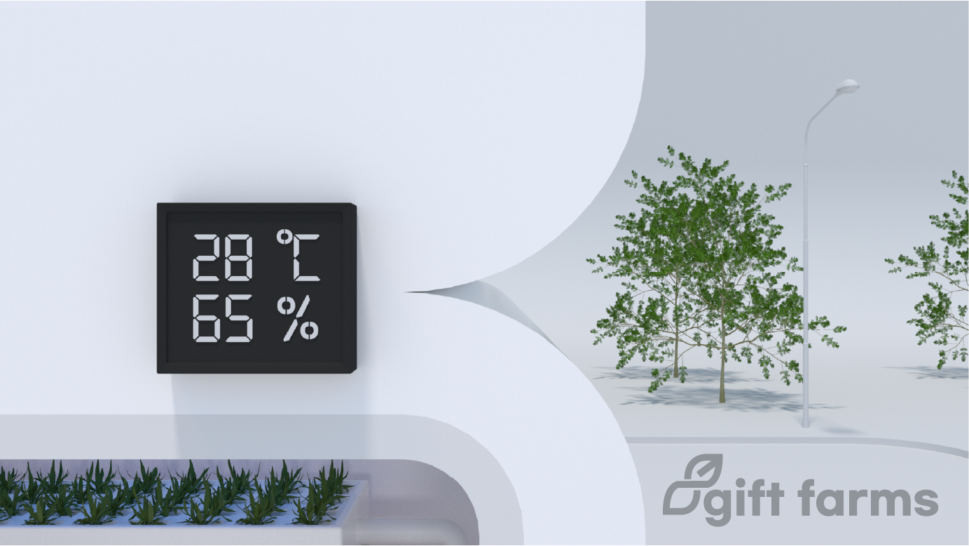 AI automatic temperature and humidity control device